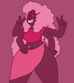 Lambpunk:  Jen-Iii Was Talking About The Thigh Game On A Garnet/Rose Fusion And I