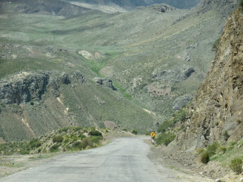 Carretera al Cañón del Colca, Arequipa, 2017.