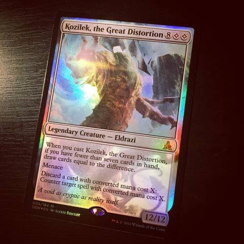 Kozilek, the Great Distortion (Foil) #mtg #magic #magicthegathering #mtgcard #tcg #cardgame #mtgcoll