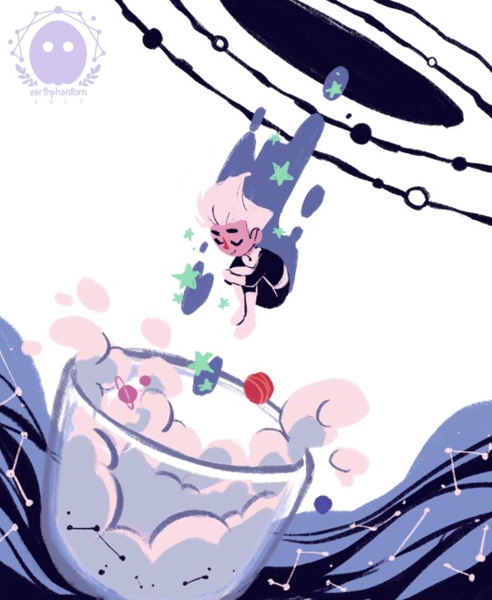 earthphantom:  【 DannyMay 2019 】 「 May 30th ~ Glass 」  For me & everyone who have been spacing out a lot these days.