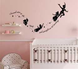 riniredrum:    ❤ Peter Pan Wall Decals ❤ | free shippingplease don’t remove this caption (◕‿◕✿)    