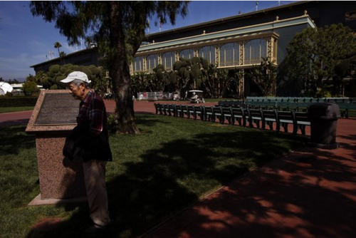 This weekend, Japanese American elders returned to the Santa Anita racetrack for a reunion: it was w