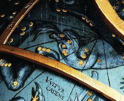 unhistorical:  Detail of the celestial globe