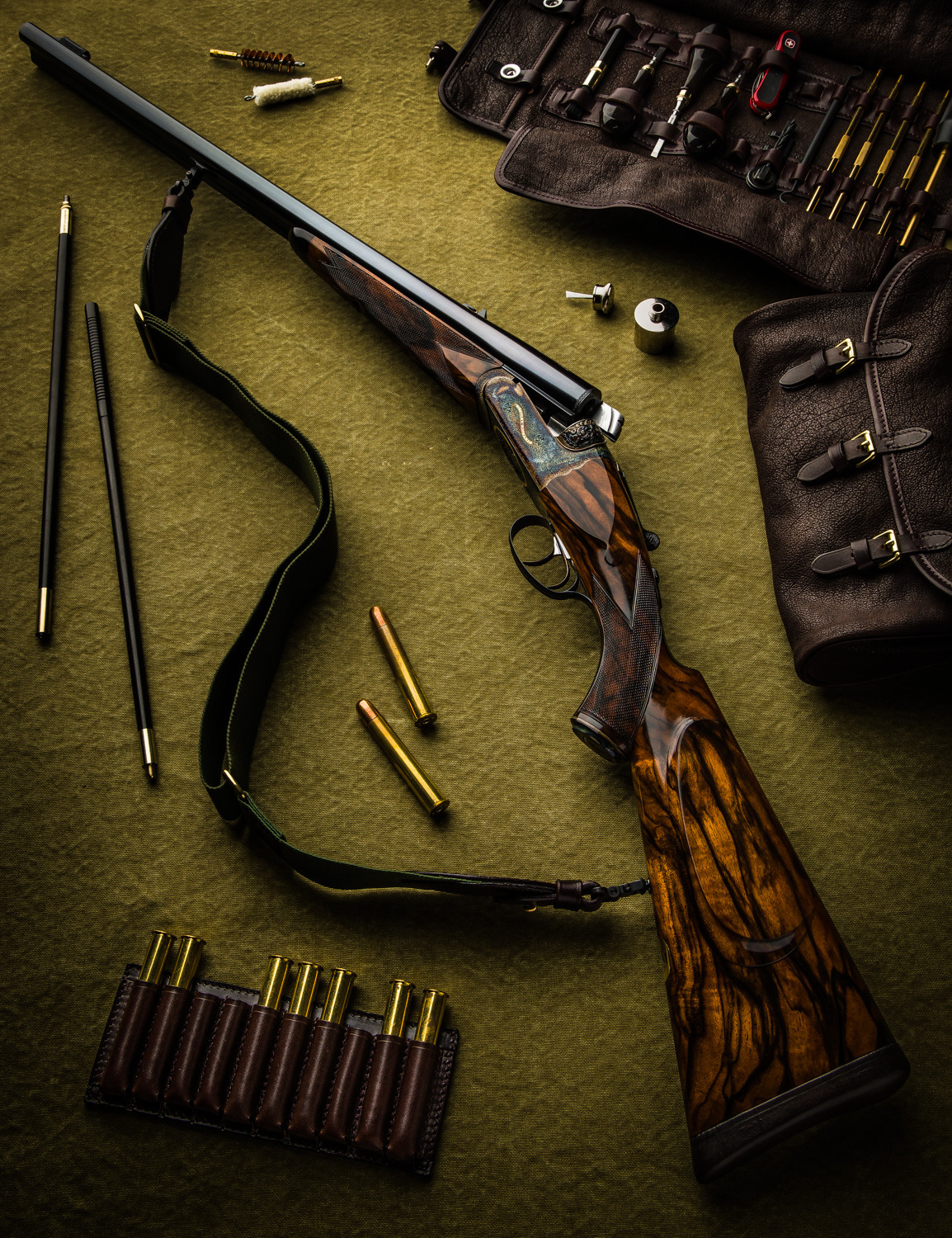 gentlemanbobwhite: Westley Richards .500 NE droplock double rifle