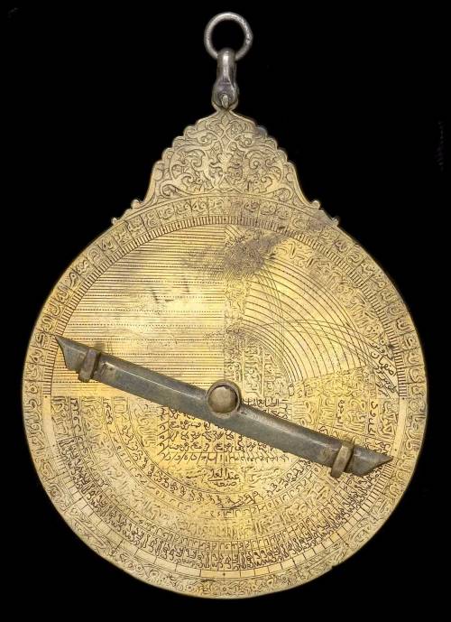 levantineviper: Old Arabic astrolabes. The front (left) and back (right) of each is pictured.  