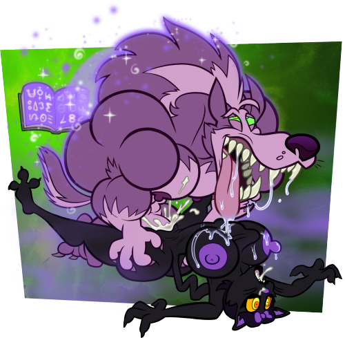 rusheloc: I made some Halloween blunders, guys.By @rubberskunkadditionally!  FA uploads here and her