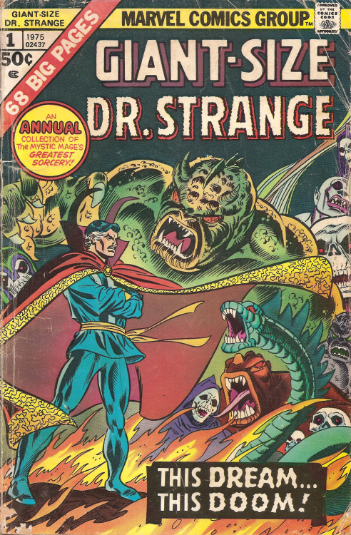 Giant-Size Doctor Strange #1 Cover by Gil Kane, 1975