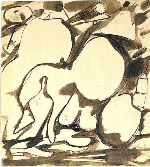 Untitled, 1948, Willem de Kooning