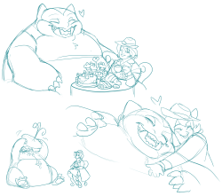 sum0kum0:  snailofapproval:  I remember I did a lot of doodles when i was playing pokemon XY but this is the only one  that survived it seems whoops dude I love my snorlax~  Oh God! This is cute!