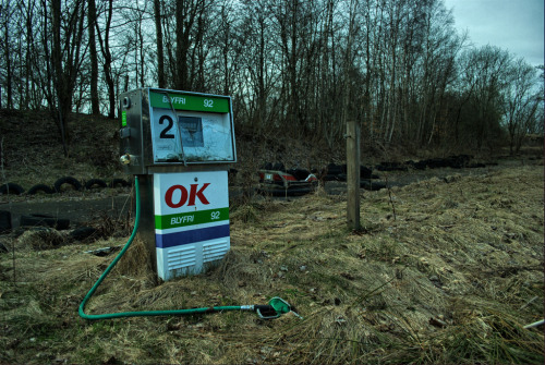 abandoned-playgrounds: Abandoned Fun Park Fyn in Denmark - An excellent amusement park that closed i