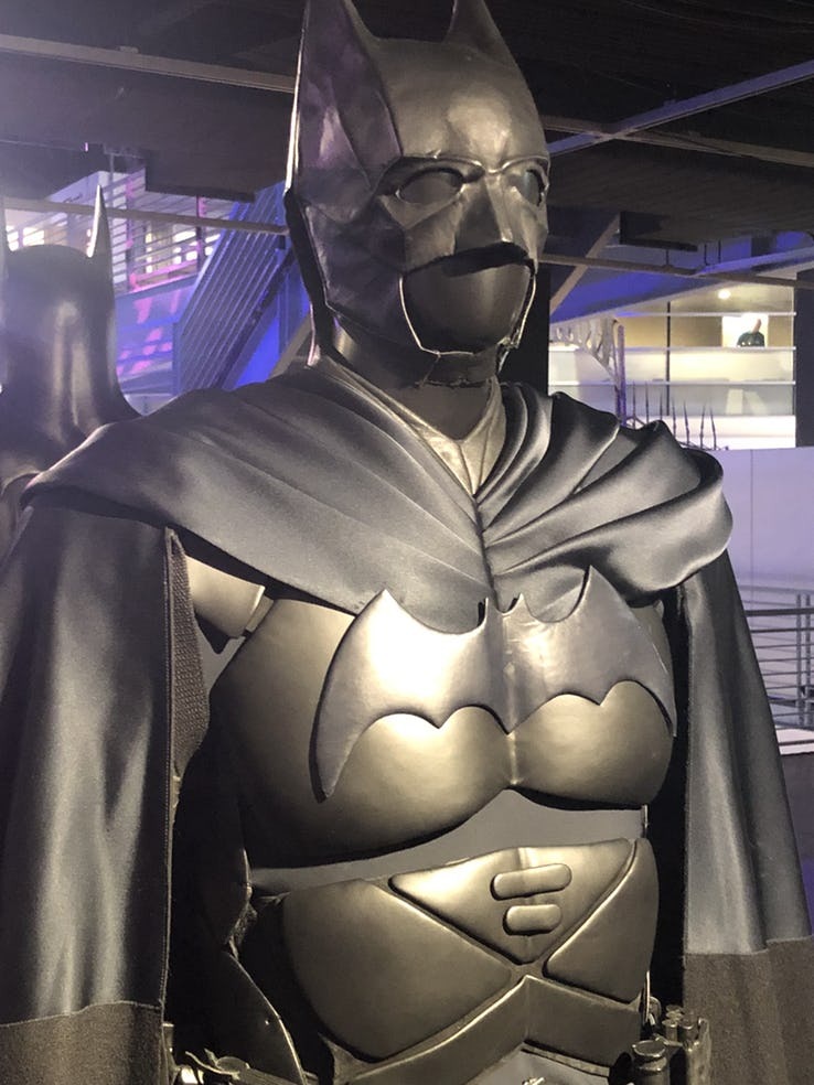 JustGotham — The costume worn by David Masouz's Bruce Wayne in...