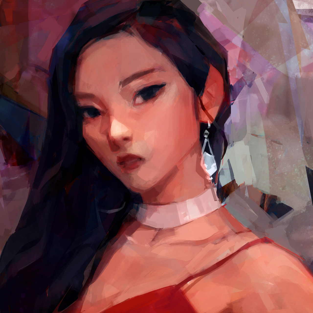 samuelyounart:  Red Velvet- Bad Boy The music video was so beautiful that I had to