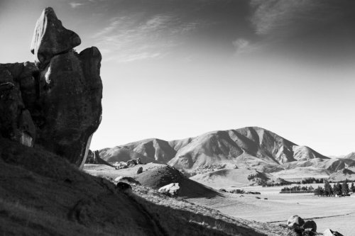 What are men to rocks and mountains?- Jane Austenshot at Castle Rock in the south island