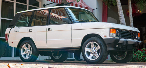 Range Rover Classic EV, 2021, by E.C.D. Automotive Design. The Florida-based Land Rover customisers 