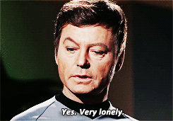 kirknspock:triumvirate + loneliness