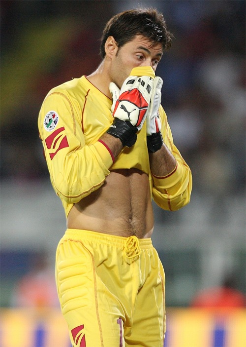 maleathleteirthdaysuits: Marco Amelia (soccer) born 2 April 1982