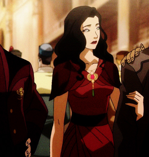 justteamavatar: korrasamicaps: Asami + formal dresses I’m in love &lt;3 &lt;3