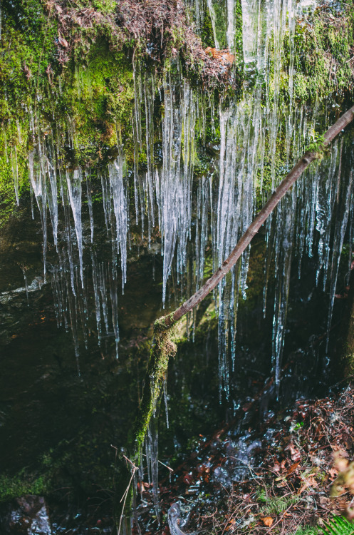 Icicles over a MinePrint Shop