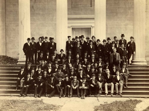 Princeton’s Class of 1878′s graduation photo, 1878.Historical Photograph Collection, Cla