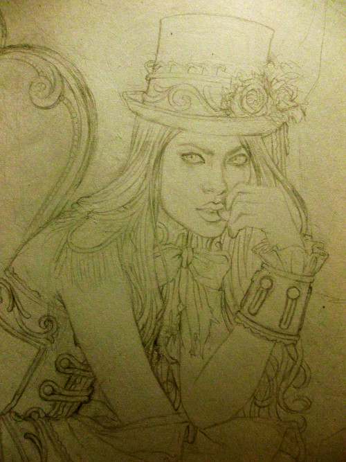 Another sketch for the Cirque des Spectrums! ^-^