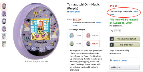 tamagotchi on pre order