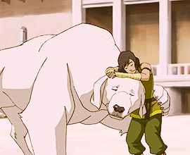 avatarparallels:  Katara: You know, all Avatars have had Animal Guides in the past.  