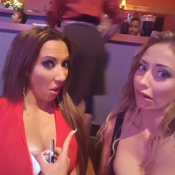 Our Waitress Booty Bombed Our Photo.. Lol By Evanotty