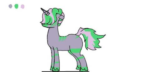 I Saw Somebody Draw A Pony From A Random Generator So I Gave It A Try. Still Working On A Name, Cutie
