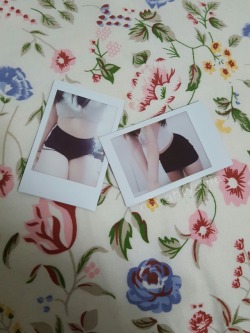 naughtyayla:  Cheeky polaroids 😛  Anyone