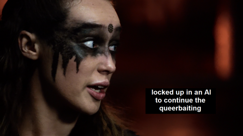 gun-bitch:new headcanon: - Lexa and Root are chilling together forever sharing stupid pick-up lines-
