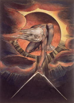 dappledwithshadow:  Ancient of Days (Urizen measuring out the material world), William Blake 18th century