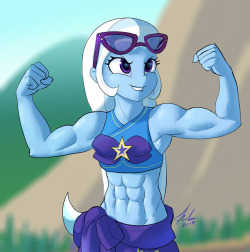 kartoonkorner:Another buff Trixie commission I did.