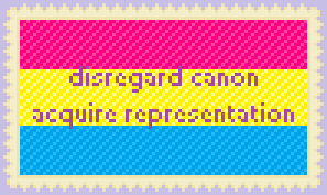 p-3a:  I made some graphics that sum up how I feel about queer headcanons! If you