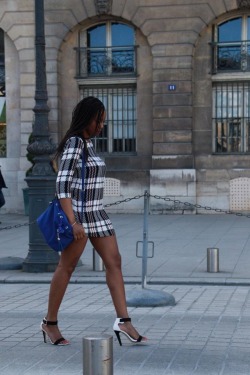 blackfashion:  Sey x  21years old x  Paris