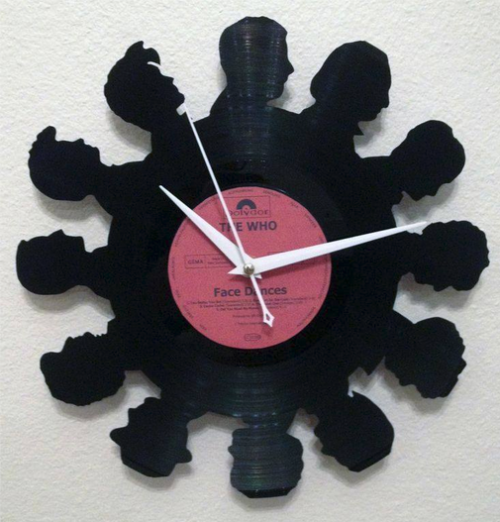 mycrofttheumbrella:  Twelve Doctors Vinyl Record Wall Clock 