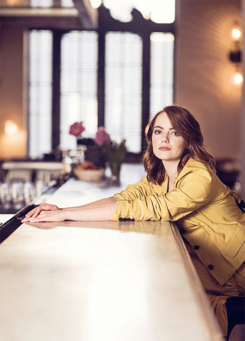 emmastonedaily: Emma Stone for The Hollywood Reporter