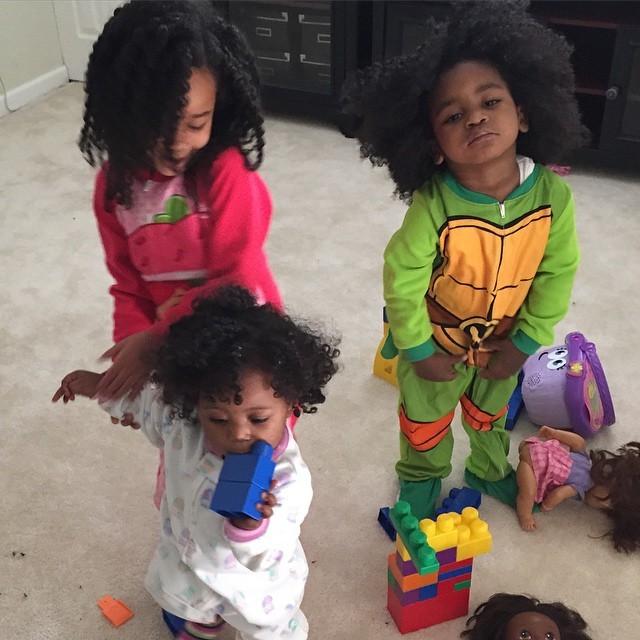 haneefistheonlyone:  hennessyandmelanin:  missalandria:  My little cousins, black