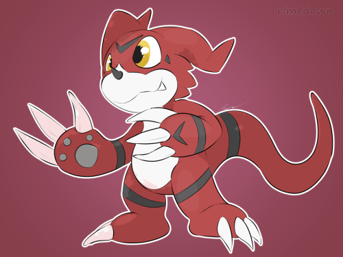 Veemon/Guilmon FusionDay 2494