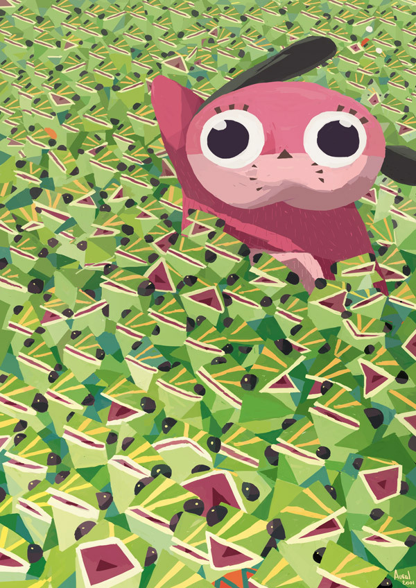 ca-tsuka:  Stills from “A Tribute to Satoshi Kon” french exhibition (online gallery).Satoshi