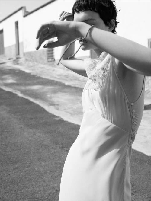 fashionfavdotcom: Fran Summers by Karim Sadli for Zara Bridal 2022 Lookbook - Lookbooks - Minimal. /