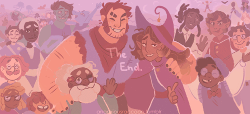 ananxiousraccoon:please click for the full view!!i’ve been drawing this & crying since ep 69 nic