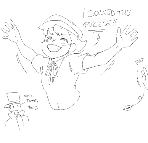 Some More P. Layton And Luke In My Style :3