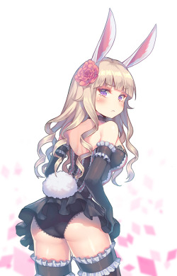 getyournekoshere:  Have a great week! Great Bunny Monday &lt;3Source