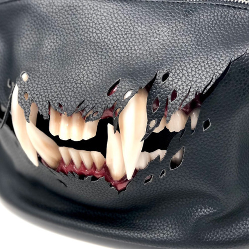 tokyo-fashion: New “Cat Fangs” handbag by female Japanese special effects artist turned fashion desi