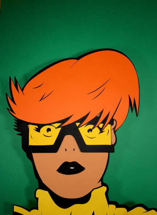 docgold13:Batman: The Dar Knight Returns - Carrie Kelley cut-out (after Frank Miller)