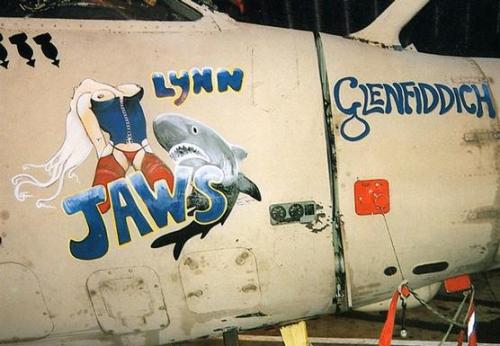 zsuki:  The RAF’s Operation Granby-era Blackburn Buccaneer nose arts The Gulf War was one of t