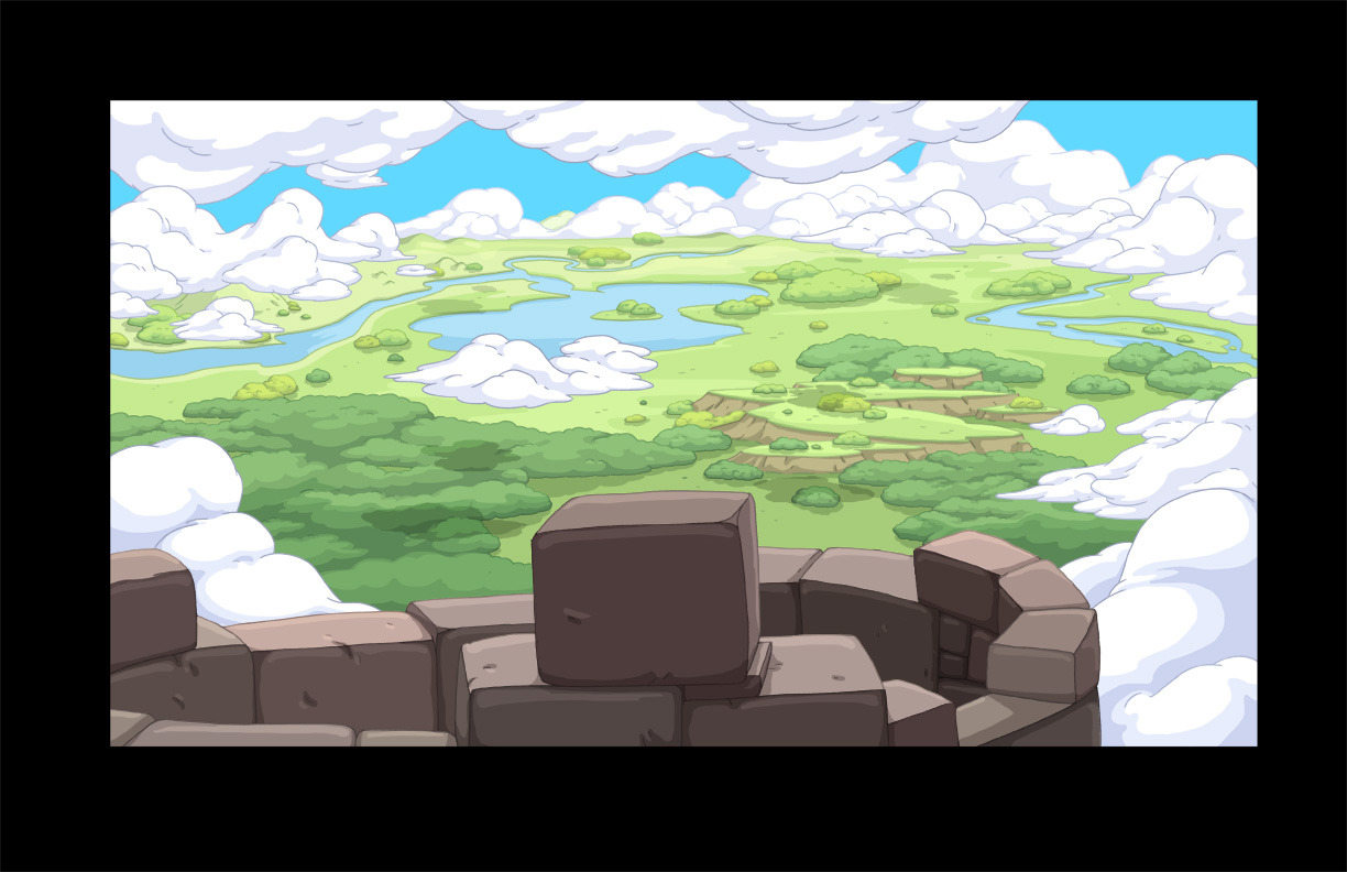 more backgrounds from The Tower art director - Nick Jennings BG designers - Santino