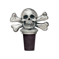 obsessedwithskulls:Skull and Bones Bottle