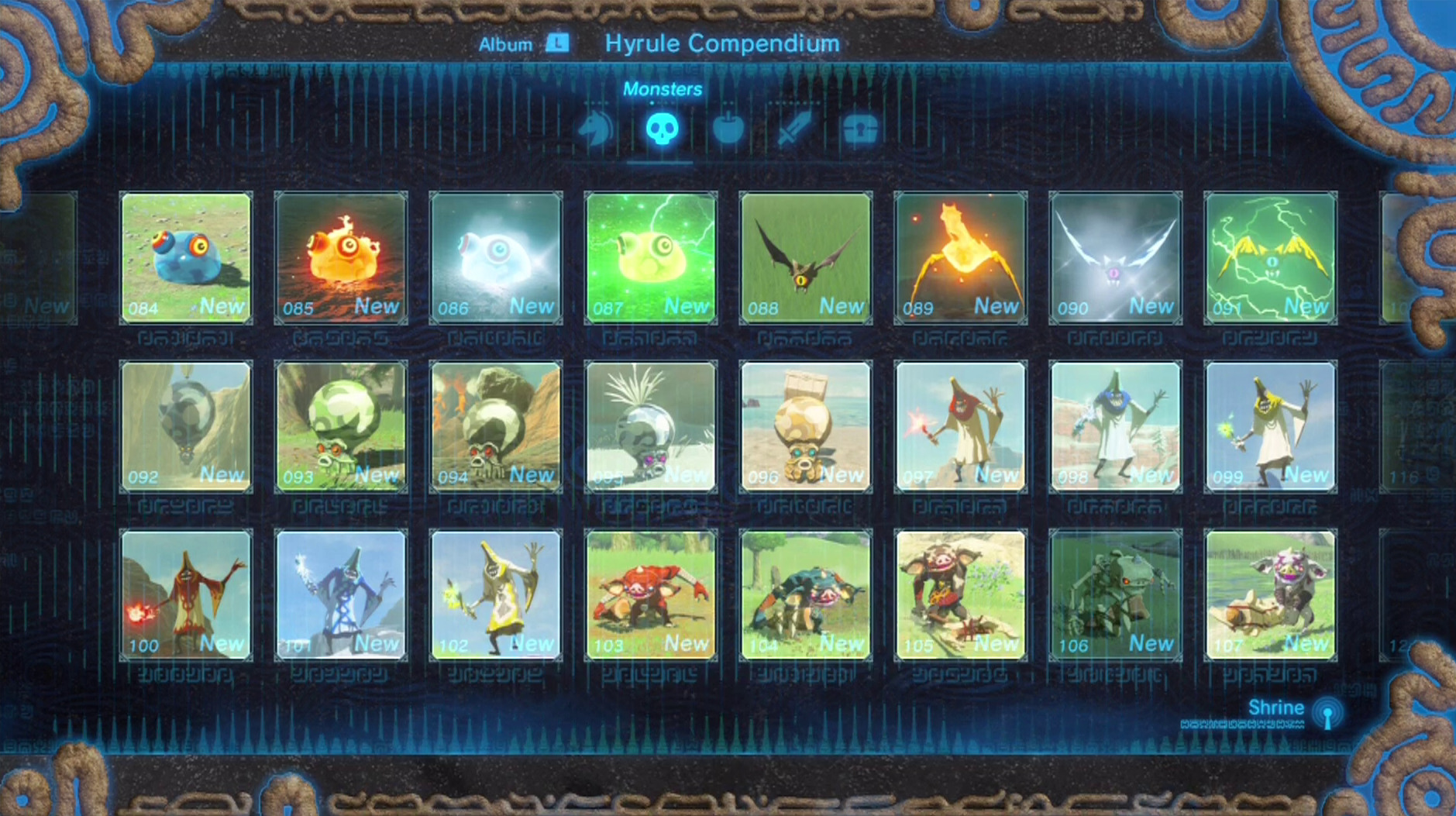 breath of the wild hyrule compendium breath of the wild hyrule compendium