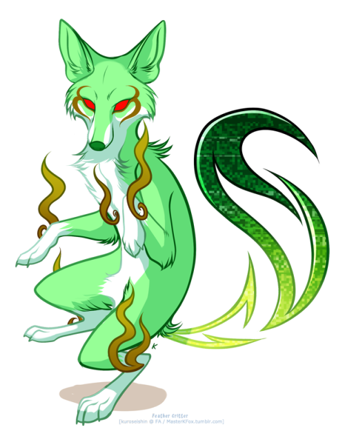 masterkfox:Psychedelifox! Sticker design for RMFC and other future cons. ~transparent~